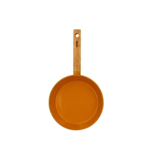 Poêle Ector Induction Aluminium Revêtu Manche En Bois 20 Cm Jaune 9
