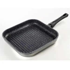 Grill Carré Revêtement Dur Comme La Pierre 28 Cm 6