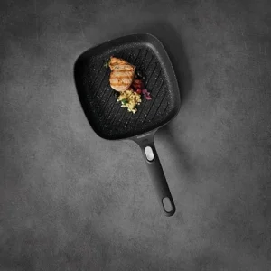 BergHOFF Poêle à Griller Anti-adhérente Manche Amovible 24 Cm GEM 6