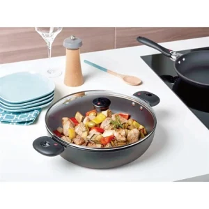 Lot Sauteuse Cookway 28cm Avec Poignée, Anse Et Couvercle 6