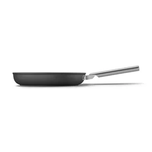 Smeg Poêle Aluminium Antiadhésive 30 Cm Noir Mat 6
