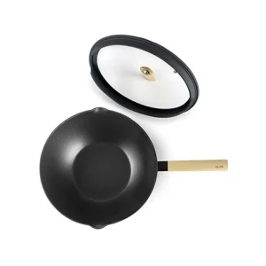 Ibili Wok Aluminium Antiadhésif Avec Couvercle 30 Cm 7