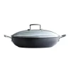 Le Creuset Sauteuse Provençale Et Couvercle Les Forgées 30 Cm 8