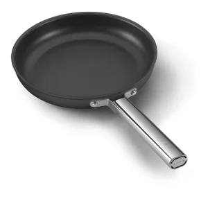 Smeg Set De 3 Poêles Aluminium Antiadhésives Noir Mat 9