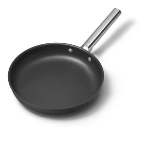Smeg Set De 3 Poêles Aluminium Antiadhésives Noir Mat 13