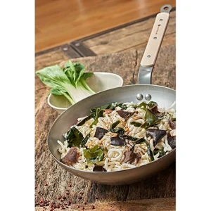 De Buyer Wok Minéral B Bois 28 Cm 6