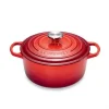 Le Creuset Cocotte Fonte Rond 24 Cm Cerise 19