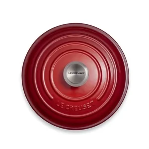 Le Creuset Cocotte Fonte Rond 26 Cm Cerise 9
