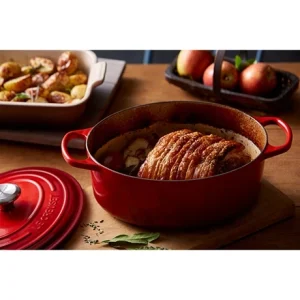 Le Creuset Cocotte Fonte Ovale Cerise 27 Cm 7