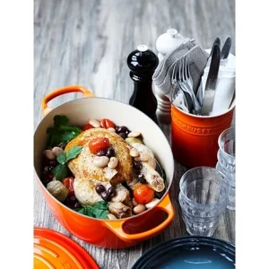 Le Creuset Cocotte Fonte Ovale Volcanique 27 Cm 10