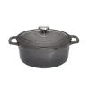 Cocotte Sublime Fonte Rond 6,1 L 28 Cm Grise 8