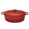 Cocotte Sublime Fonte Ovale 6 L 31 Cm Rubis 11