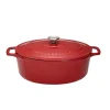 Cocotte Sublime Fonte Ovale 8,5 L 35 Cm Rouge 8