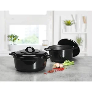 Invicta Cocotte Bistrot Noir 2 à 4 Personnes 20 Cm 9