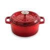 Cocotte En Fonte Ronde 20 Cm 2,3 L Rouge 11
