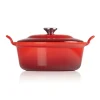Le Creuset Cocotte Fonte Rond Plume 28 Cm 3,9 L Rouge 19