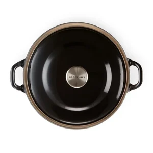 Le Creuset Cocotte Fonte Ronde Plume 24 Cm 2,4 L Noir 11