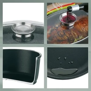 Cocotte à Braiser En Fonte D’aluminium Kerros 8 L 12