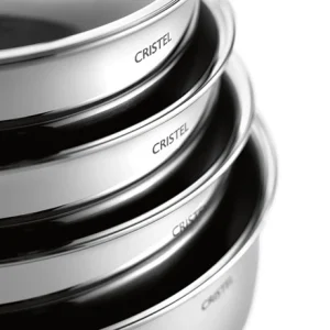 Lot 2 Poêles Sautoirs Inox Castel’Pro 24 Cm Et 28 Cm 7