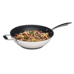 Wok Inox Antiadhérent 30 Cm Excell’Inox 9
