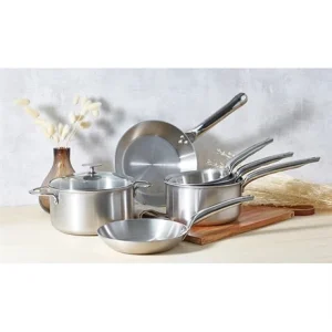 De Buyer Sauteuse Inox 24 Cm Bombée Alchimy 10