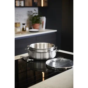 De Buyer Sauteuse Droite Inox Alchimy Loqy 24 Cm 15