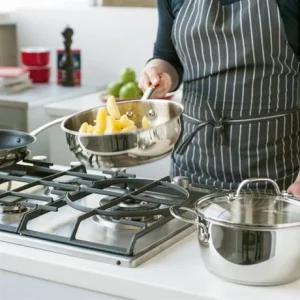BEKA Sauteuse Inox Avec Couvercle 24 Cm Belvia 9
