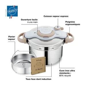 Cocotte-minute® Clipsominut Eco Respect 6 L Natural 9