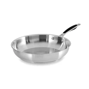 Lot De 2 Poêles Tout Inox 24 Et 28 Cm Excell’Inox 9