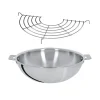 Lot Wok Inox Et Grille Casteline 28 Cm 8