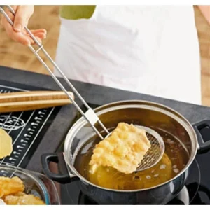Lot Friteuse Traditionnelle, Coupe-frites Et Araignée à Friture 13