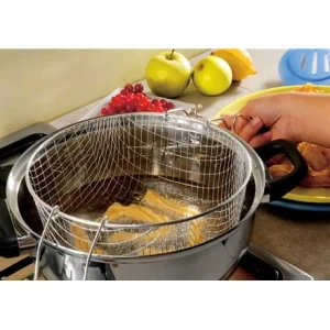 Lot Friteuse Traditionnelle, Coupe-frites Et Araignée à Friture 15