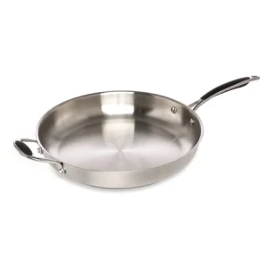 Lot De 2 Poêles Tout Inox Excell’Inox 28 Et 32 Cm 7
