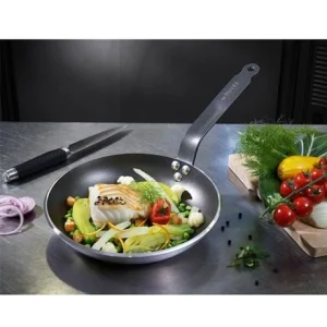 De Buyer Poêle 24 Cm Alu Choc Resto Induction 10