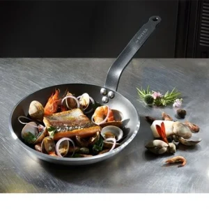 De Buyer Poêle 24 Cm Alu Choc Resto Induction 12