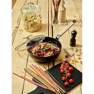De Buyer Sauteuse 24 Cm Bombée Choc B Bois 6