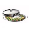 Poissonnière Ovale En Inox Et Couvercle 40 Cm 10