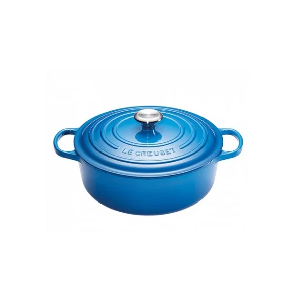Cocotte En Fonte Basse 30 Cm Marseille Le Creuset Signature 1