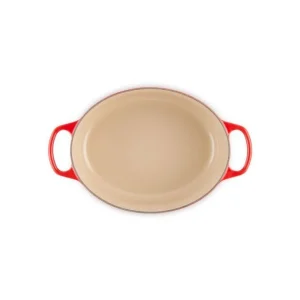 Cocotte En Fonte Ovale 27 Cm Cerise Le Creuset Signature 15