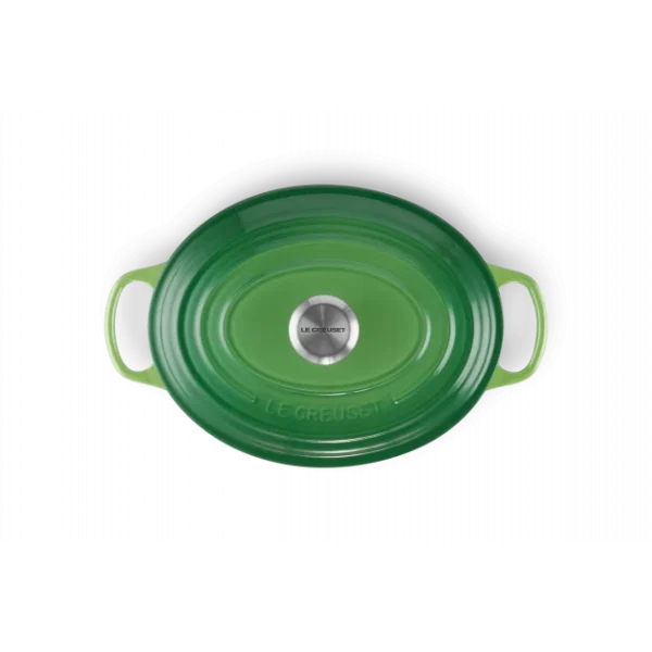 Cocotte En Fonte Ovale 29 Cm Bamboo Le Creuset Signature 4