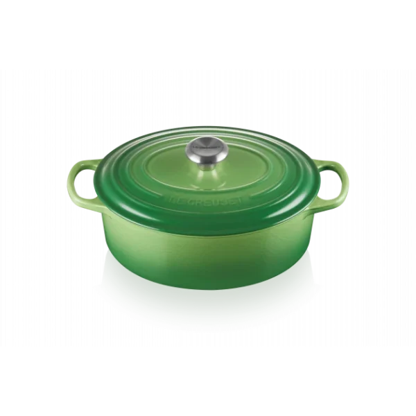 Cocotte En Fonte Ovale 29 Cm Bamboo Le Creuset Signature 1