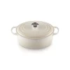 Cocotte En Fonte Ovale 29 Cm Meringue Signature Le Creuset 22