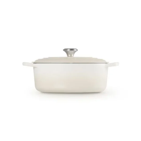 Cocotte En Fonte Ovale 31 Cm Meringue Signature Le Creuset 3