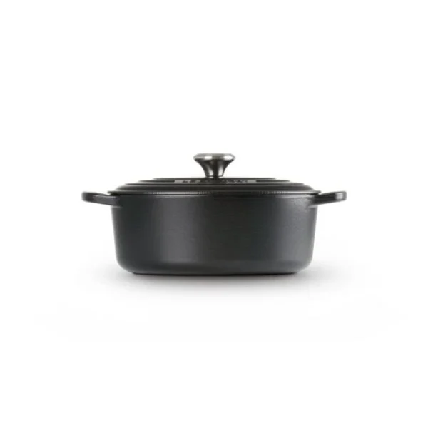 Cocotte En Fonte Ovale 31 Cm Noir Mat Le Creuset Signature 3