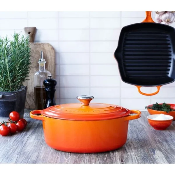 Cocotte En Fonte Ovale 31 Cm Volcanique Le Creuset Signature 6