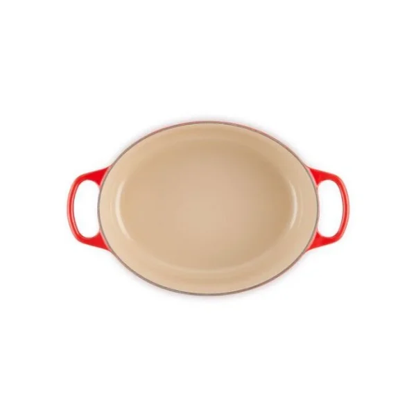 Cocotte En Fonte Ovale 35 Cm Cerise Le Creuset Signature 5