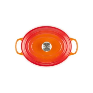 Cocotte En Fonte Ovale 40 Cm Volcanique Le Creuset Signature 13