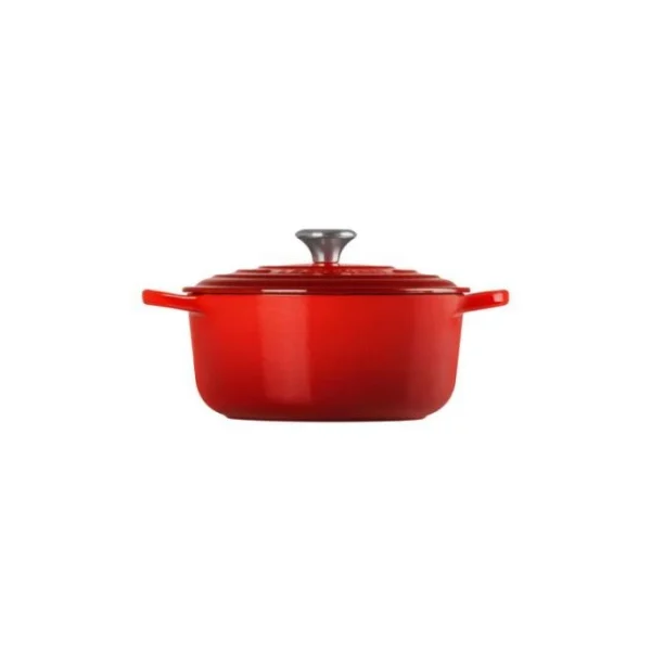 Cocotte En Fonte Ronde 18 Cm Cerise Le Creuset Signature 3