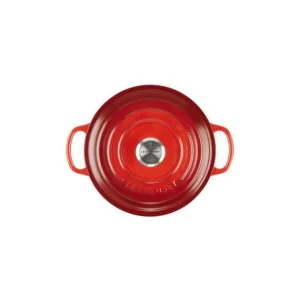 Cocotte En Fonte Ronde 18 Cm Cerise Le Creuset Signature 10