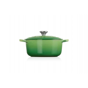 Cocotte En Fonte Ronde 20 Cm Bamboo Le Creuset Signature 9